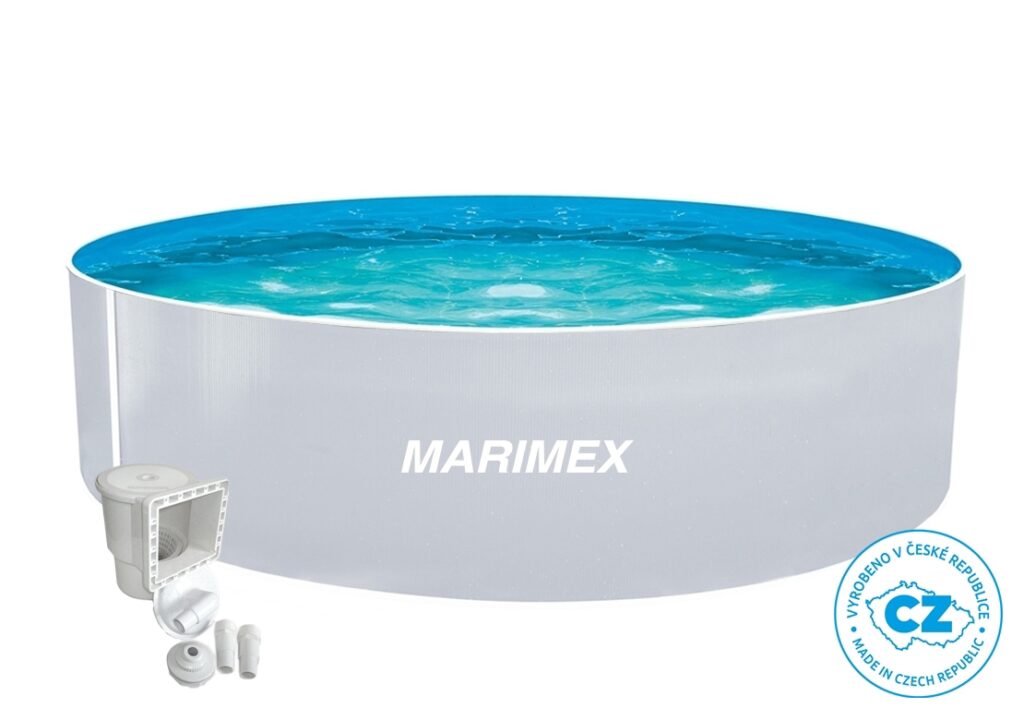 MARIMEX Marimex Bazén Orlando 3,66x0,91 m s příslušenstvím - motiv bilý