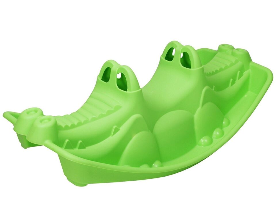 MARIMEX Paradiso houpačka krokodýl zelená