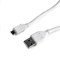 GEMBIRD GEMBIRD Kabel CABLEXPERT USB A Male/Micro B Male 2.0, 0,5m, White, High Quality