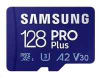 SAMSUNG Samsung micro SDHC karta 128GB PRO Plus + SD adaptér