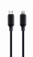 GEMBIRD GEMBIRD Kabel USB 2.0 Type-C na Ligtning (CM/8pinM), 1,5m, datový, černá