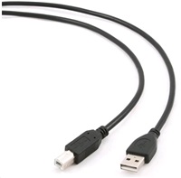 GEMBIRD GEMBIRD Kabel USB 2.0 A-B propojovací 4,5m Professional (černý, zlacené kontakty)