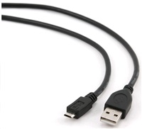 GEMBIRD GEMBIRD Kabel USB 2.0 A-Micro B propojovací 0,5m (černý)