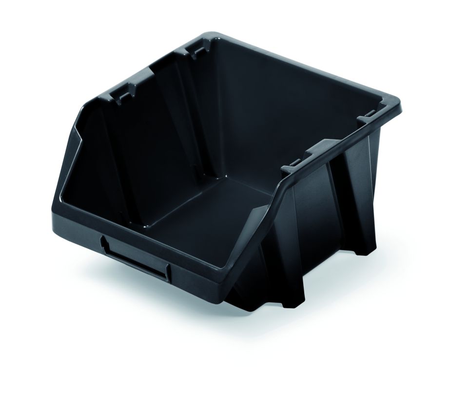 PROSPERPLAST Plastový úložný box BINEER SHORT 144x118x84 černý